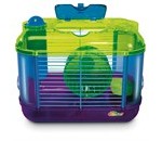 Et hamsterbur er mange timers underholdning med dit kæledyr (foto petworld.dk)
